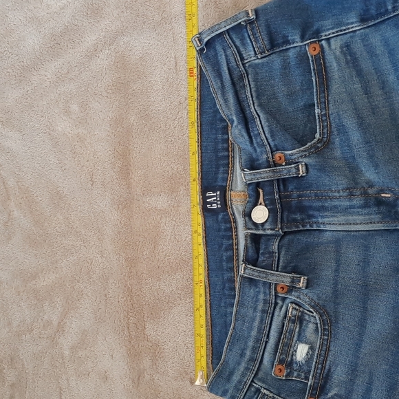 Gap jeans , size 26 ,cooor blue - Picture 4 of 8